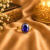neeli-stone-brass-ring-jyotishshop neeli-stone-brass-ring-jyotishshop