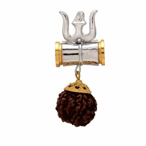 Trishul Rudraksha Damru Pendant Jyotishshop