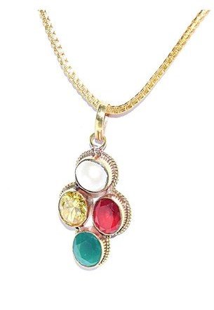 Scorpius Zodiac, Vrischik Rashi(वृश्चिक राशि) Ratna Locket(Chain not included) Vrishchik