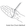 Kada Size Check Method Kada Size Check Method 100x100