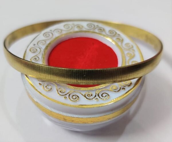 Brass Kada(पीतल कड़ा) | Weight 12 gm | Size 6.5 cm Brass Kada 8 Jyotishshop 600x495