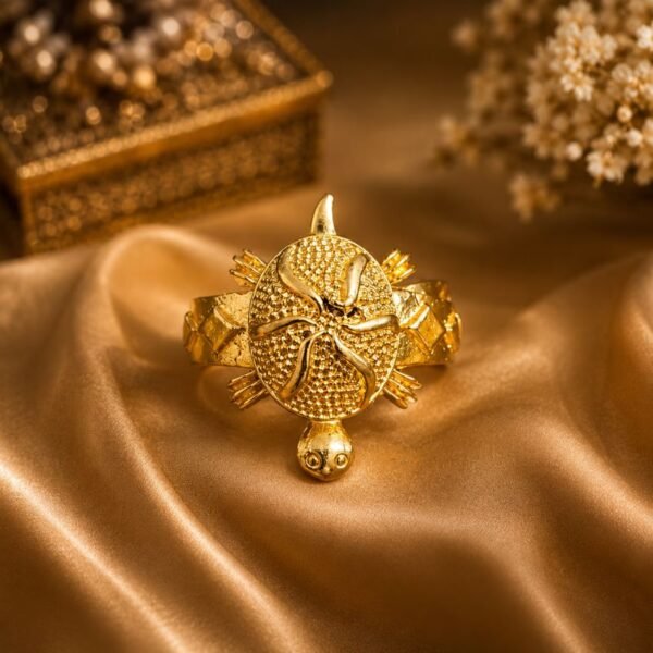 New Designer Brass Meru Kachua Ring Jyotishshop 600x600