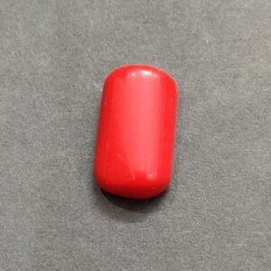 Synthetic Munga Coral Stone ( सिंथेटिक मूंगा रत्न) | Weight 5.0, 5.45, 5.50, 7.45, 9.15, 10.10, 10.80, 12.15 Carat