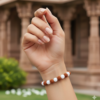 Chandra Dosh Nivaran Bracelet With Rudraksh Jyotishshop 1 100x100