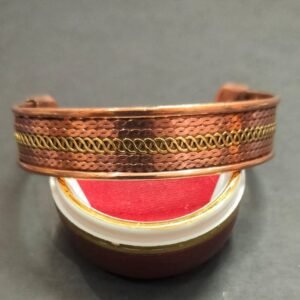 Brass Copper Kada (ब्रास कॉपर कड़ा) | Size- Adjustable