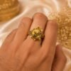 Mahakal Brass Meru Tortoise Ring Jyotishshop 1 100x100