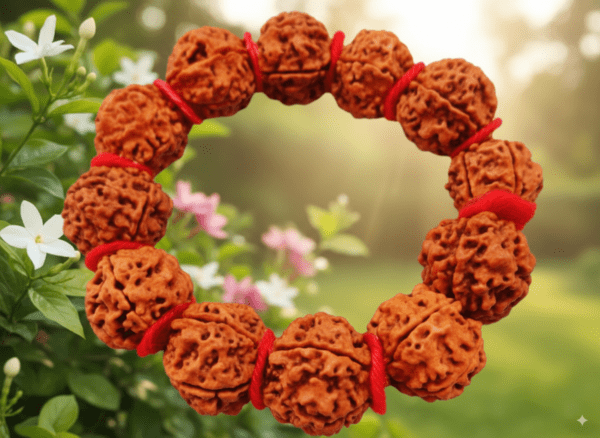Big Size Beads 5 Mukhi Rudraksha Bracelet(5 मुखी रुद्राक्ष ब्रेसलेट) Bigsize 5 Mukhi Rudraksha Bracelet Jyotishshop 600x438
