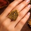 Metal Laxmi Ring Jyotishshop 1 100x100