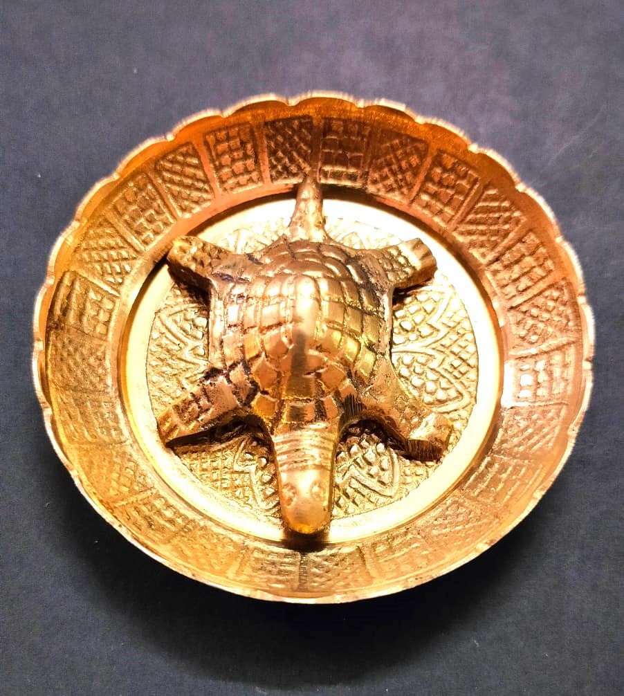 Ashthdhatu Meru Yantra(अष्टधातु मेरु यन्त्र), Size 10 cm, Weight 145 g