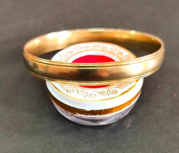 High Quality Brass Kada 4(पीतल कड़ा),Weight 40 g, Size 7.5 cm Diameter Brass Kada 4 Jyotishshop 7.5cm 600x512