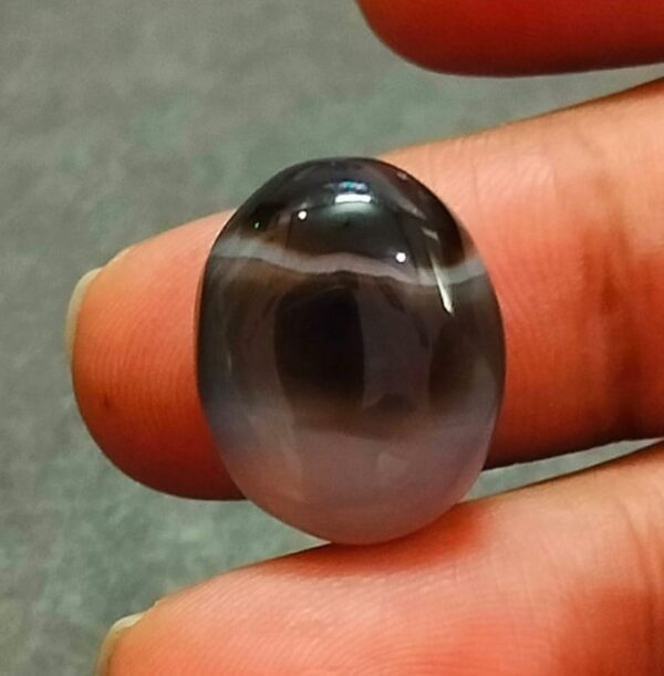 Sulemani Hakik Stone(सुलेमानी हकीक स्टोन ) , Weight- 23.30 carat Sulemani Hakik Stone Jyotishshop Carat 23.90 600x611