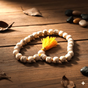 High Quality Tulsi Mala For Jap (जप तुलसी माला ), 28 Beads, Bead Size- 12 mm