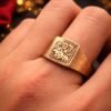 copper-durga-ring-jyotishshop