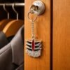 Mahakal Symbol Metal Keyring Jyotishshop 1 100x100