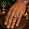 Ashtadhatu Durgabeesa Yantra Shankh Ring Jyotishshop 1 100x100